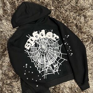 Sp5der Black Hoodie ‘OG Web’ Size Small! (BRAND NEW) 100% Authentic